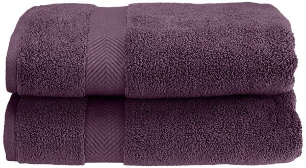 bath towel purple color
