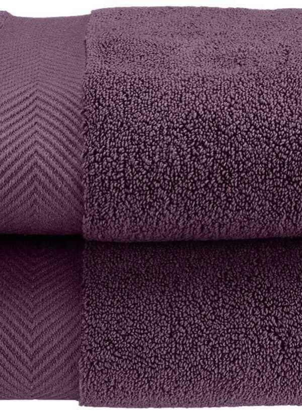 bath towel purple color