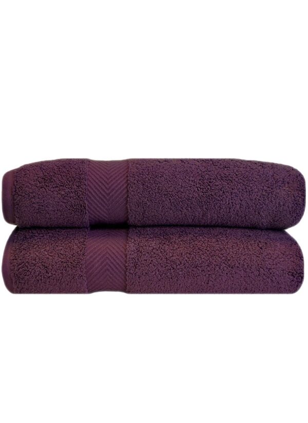 purple bath sheet