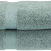 bath towel jade color