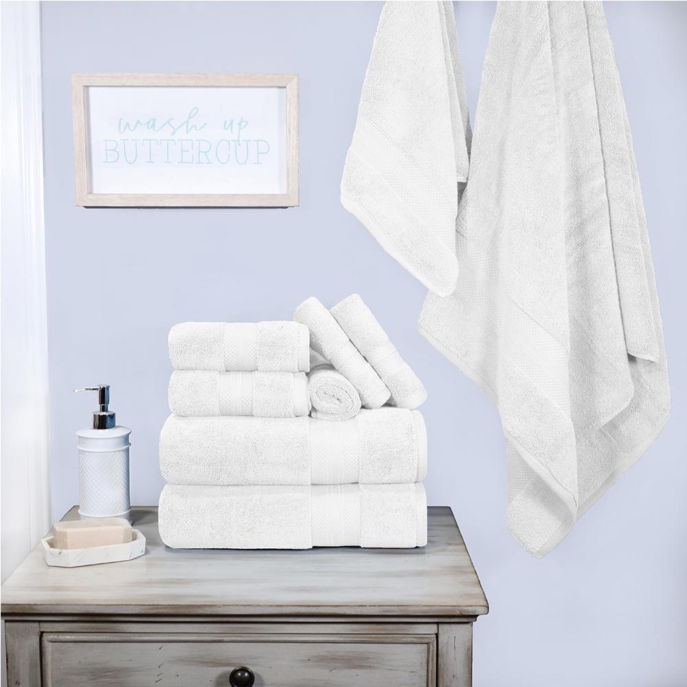 Superior Premium Turkish Cotton Assorted 6-Piece Towel Set