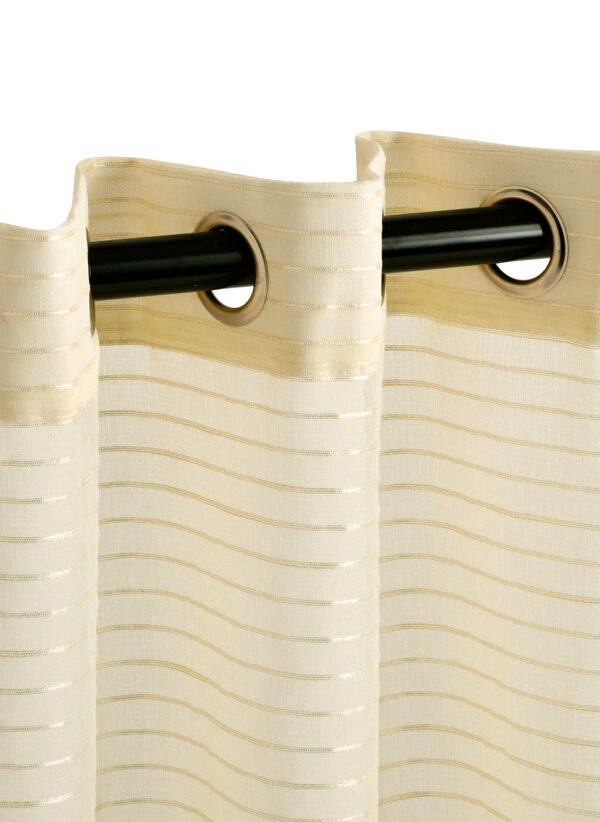 ivory sheer eyelet curtains