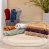 non slip cotton bath mat