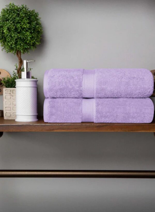 2 piece bath towel set