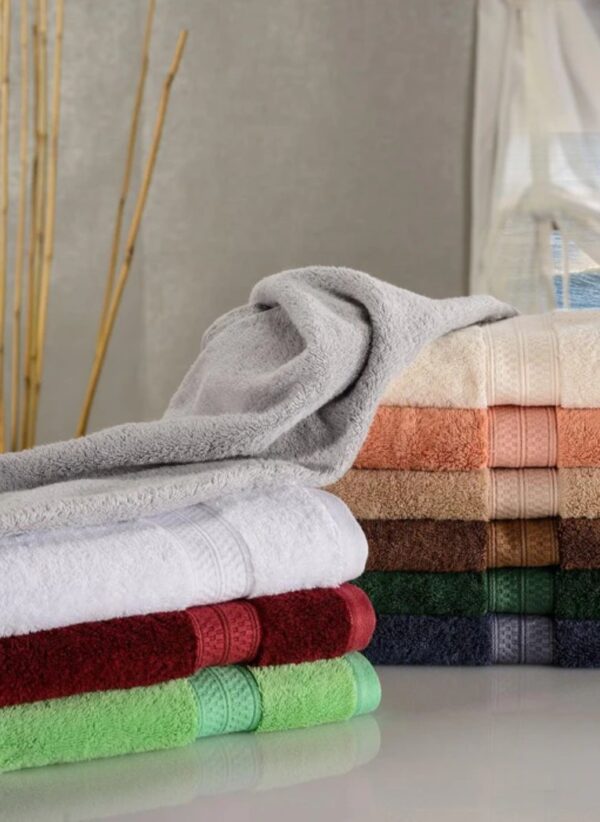 bamboo 6 piece hand towel set