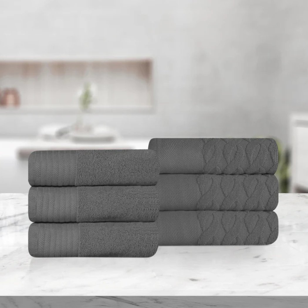 turkish 6 piece hand towel set