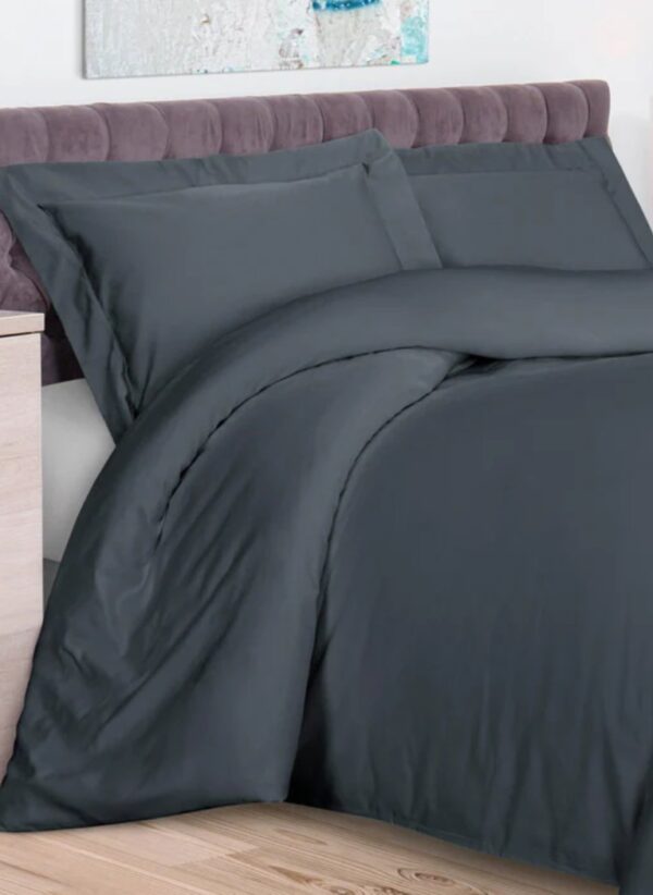 300 thread count solid duvet cover set