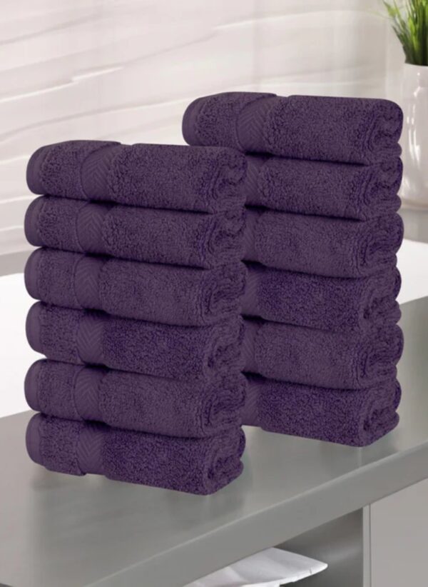 face towel washcloth set of 12