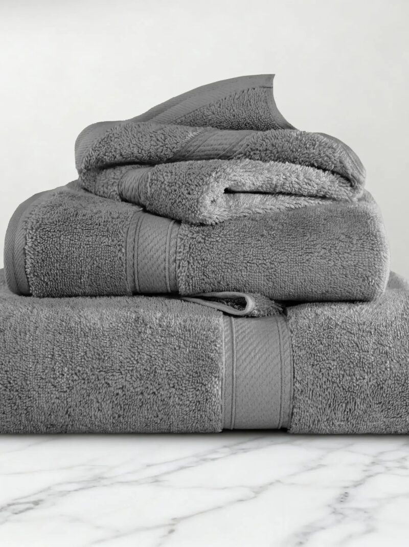 charcoal towel set 3 piece