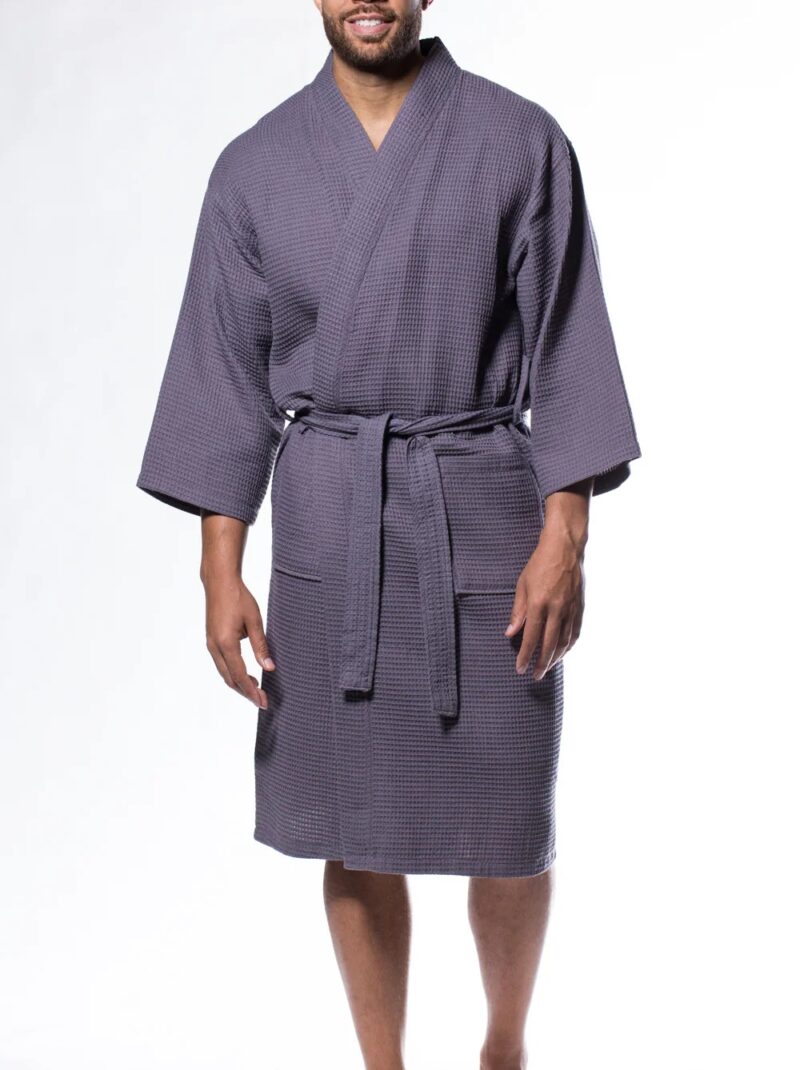 charcoal men bath robe