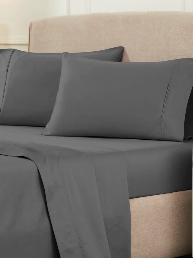 gray bedsheet set